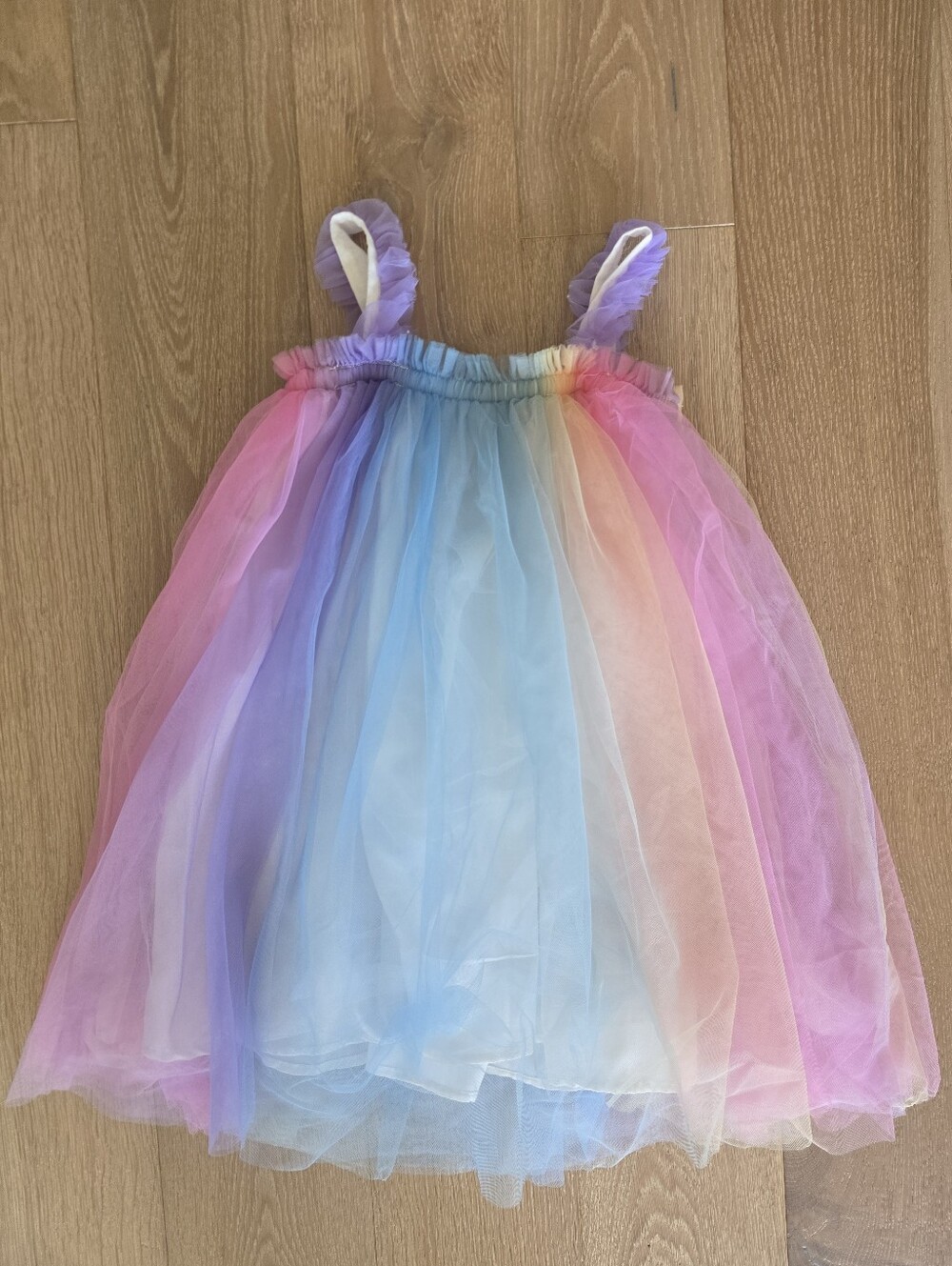 Lola And The Boys Rainbow Tulle Unicorn Party Dress - 6
